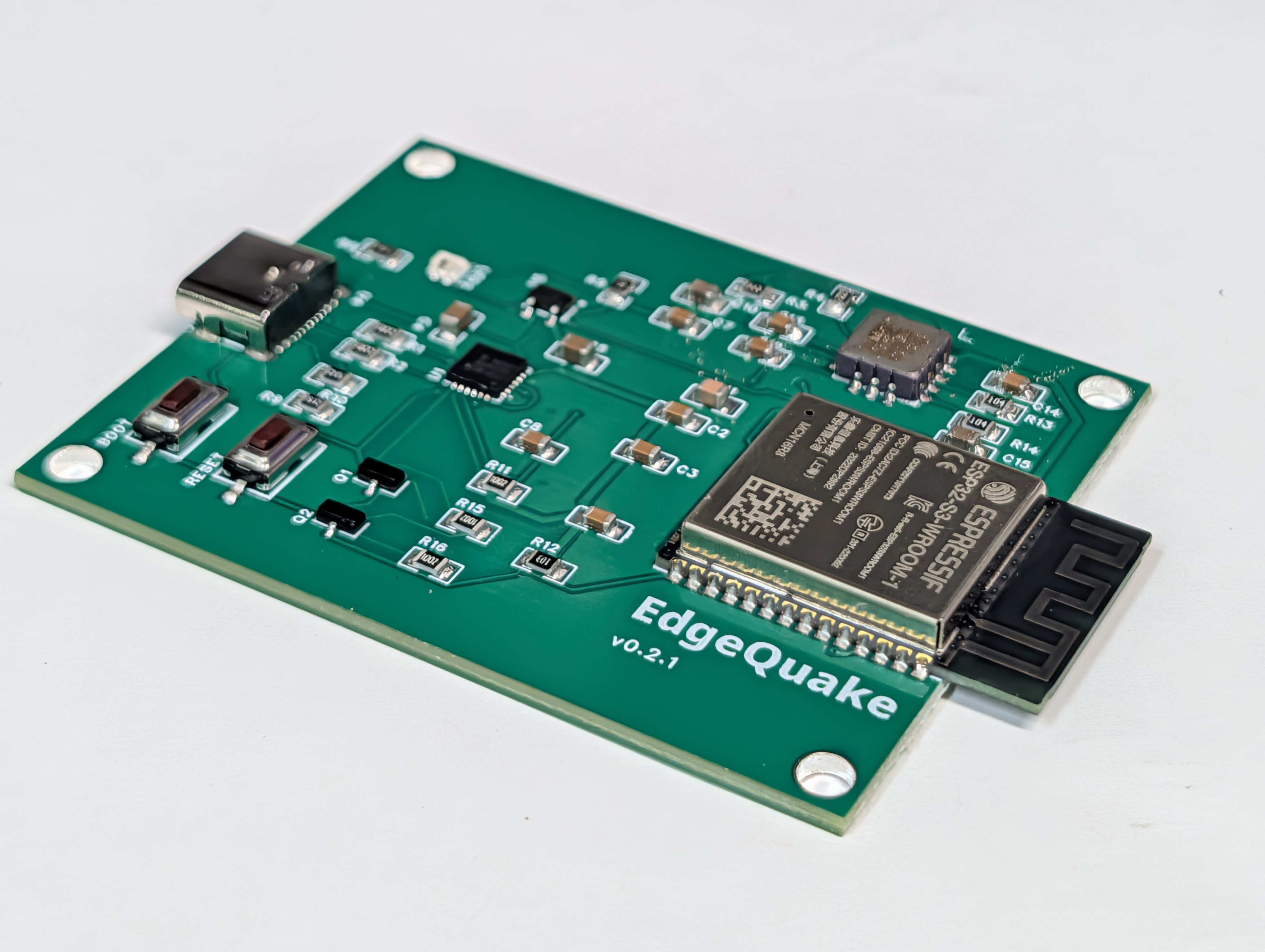 EdgeQuake v0.2.1 prototype board